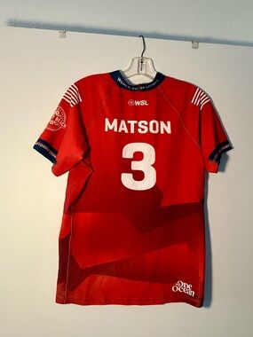 Hurley 2024 Kade Matson Sunset Beach World Surf League Contest Rashguard Jersey